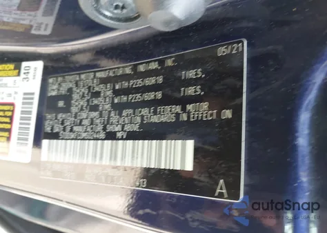 2021 Toyota Sienna Xse from USA, damaged, VIN 5TDDSKFC0MS024486